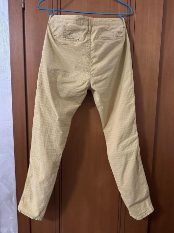 Pantalone giallo da uomo – 0/Zero Construction – Taglia 31 - Foto 2