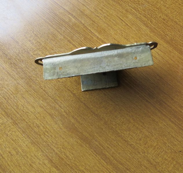 MANIGLIA IN OTTONE PER PORTA O PORTONE O MOBILI VARI - - Foto 2
