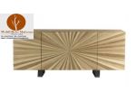 Mobili Rustici Moderni Credenza in legno raggio di sole 4 ante cod. 12044