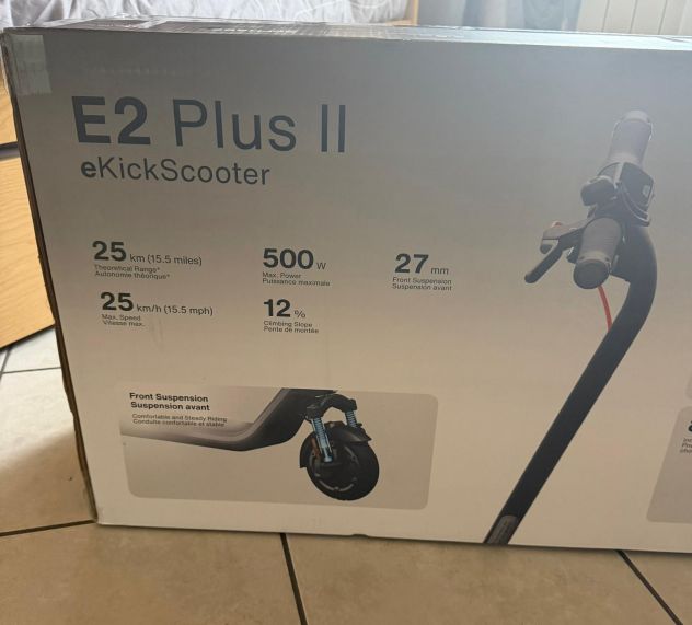 Monopattino Elettrico NINEBOT E2 Plus II - Foto 9