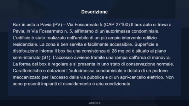 Immobile in asta di 28 m² in vendita a Pavia - Foto 9