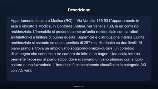 Immobile in asta di 195 m² in vendita a Modica - Foto 4