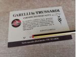 Certificato di qualità Garelli by Trussardi GR