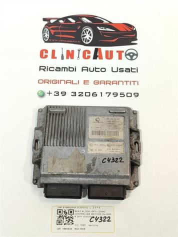 CENTRALINA MOTORE SEAT Altea Berlina 61666200W 512000/22 BSE benzina 1595 (04)