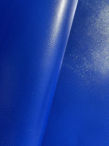 Pelle di vitello stampa chicco di riso Azzurro - Sp.1,7