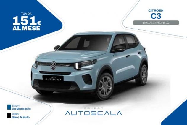 CITROEN C3 1.2 PureTech 100cv S&S You rif. 22382460
