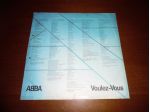 UNA CUSTODIA INTERNA PORTA VINILE(SENZA DISCO)33 GIRI,ORIGINALE:ABBA"VOULEZ-VOUS