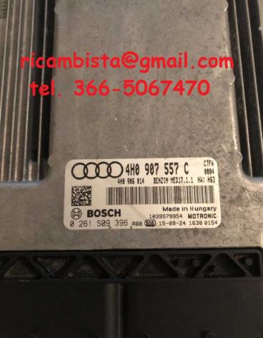 4H0907557C Audi A8 centralina motore Bosch - Foto 2