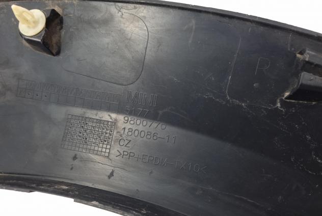 MODANATURA ARCO RUOTA POSTERIORE DX MINI Countryman 1° Serie 51779800770 N47 C16 A Diesel 1600 (10) - Foto 14