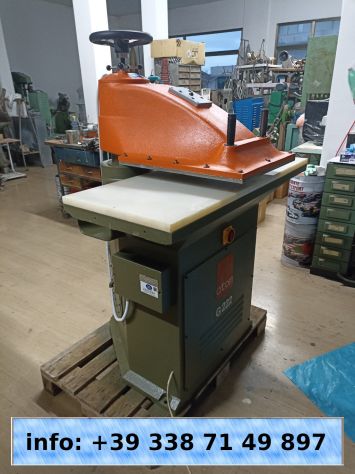 TRANCIA FUSTELLATRICE A BANDIERA ATOM G222 - Foto 8