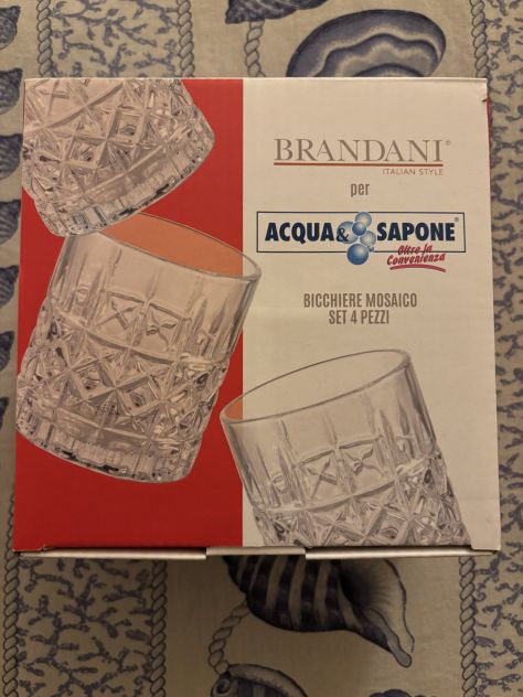 Bicchiere Kristall 250cc. imbustato 600 pz