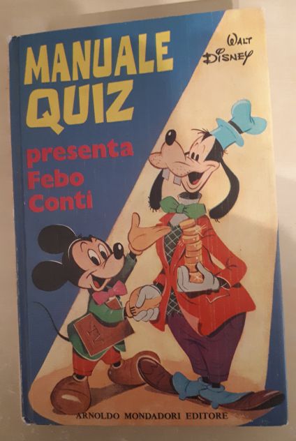 MANUALE QUIZ presenta Febo Conti, Walt Disney 1973. - Foto 2