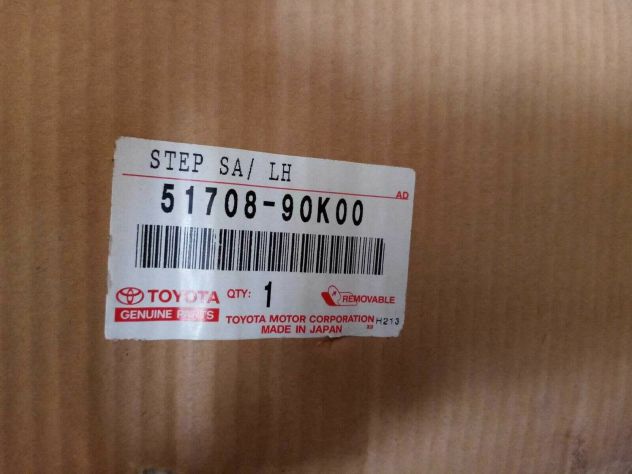 PEDANA LATERALE TOYOTA LAND CRUISER SERIE 70 51708-90K00 51707-90K00 - Foto 3