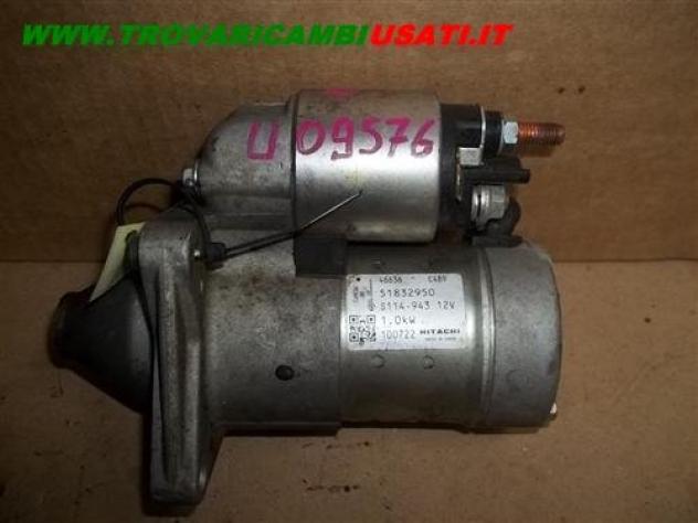 MOTORINO AVVIAMENTO FIAT PANDA 03  Parti elettriche  Impianto elettrico  Elettrico motore   ABARTH - 500 / 595 / 695 - 01-07-2008 - 01-05-2016, ALFA R