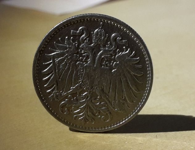 Austria, 10 Heller 1894. - Foto 7