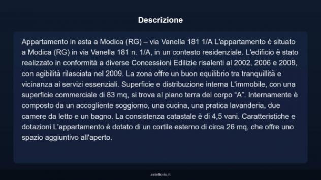 Immobile in asta di 83 m² in vendita a Modica - Foto 3