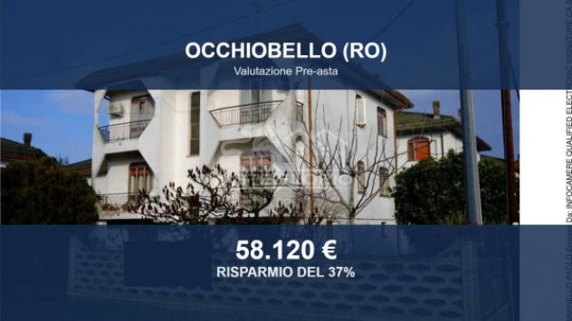 Immobile in asta di 111 m² con più di 5 locali e box auto in vendita a Occhiobello