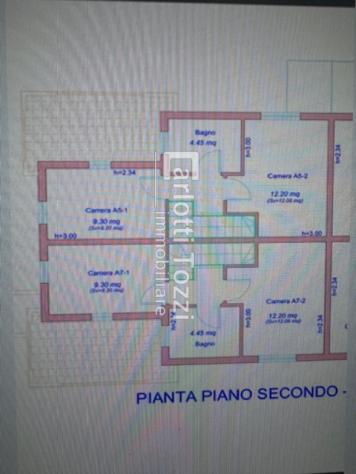 APPARTAMENTO INDIPENDENTE di 4 vani e di 77 mq (GROSSETO) rif. 03668 - Foto 11