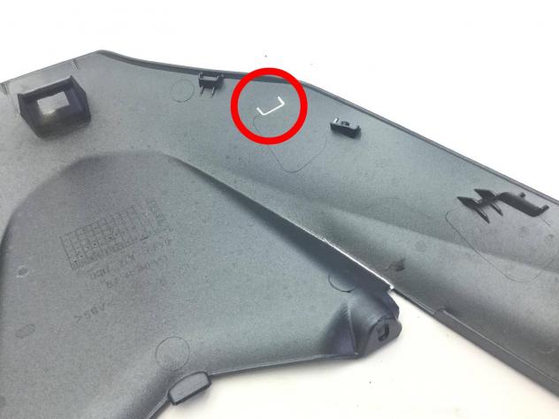 HONDA PCX 125 CARENA COPERCHIO SCUDO ANTERIORE 2021 2022 JK05A - Foto 8