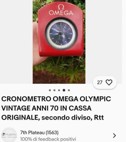 Orologio cronografo omega,olimpic vintage anni 1970 - Foto 4