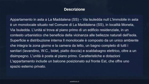 Immobile in asta di 30 m² in vendita a La Maddalena - Foto 13
