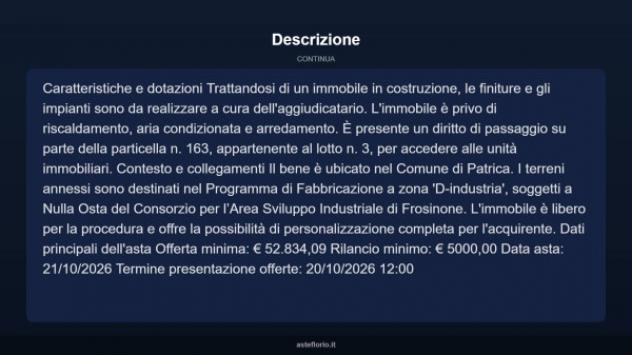 Immobile in asta di 230 m² in vendita a Patrica - Foto 17