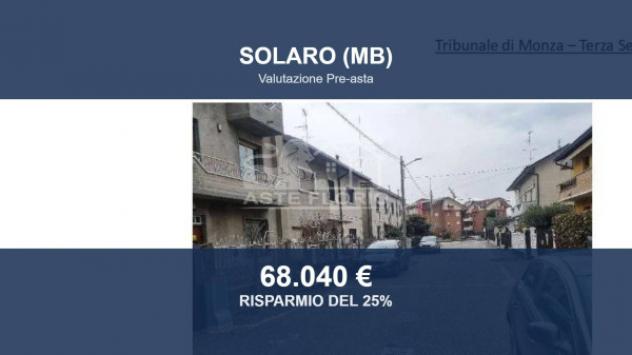 Immobile in asta di 62 m², box auto in vendita a Solaro