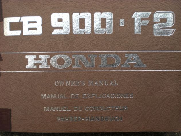 Libretti uso manutenzione Honda CB 750  CB 900 VF XL manuali officina - Foto 2