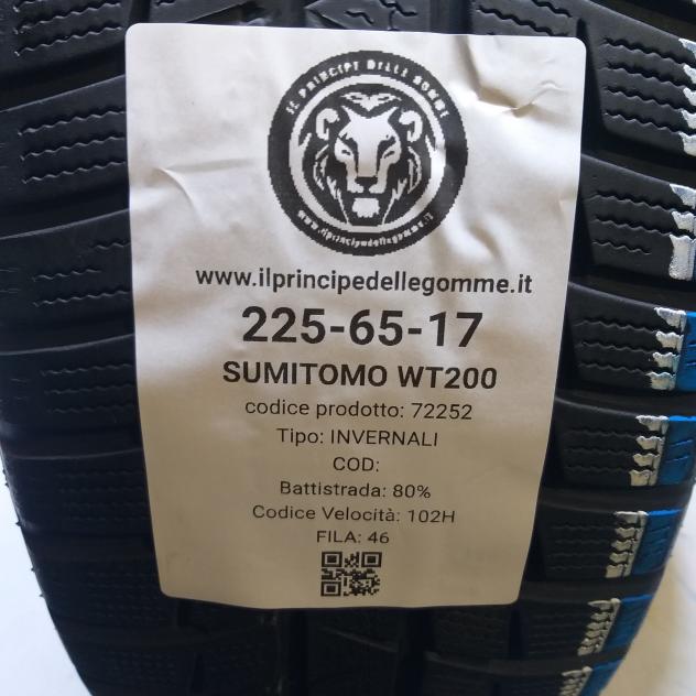 2 GOMME 225 65 17 SUMITOMO A72252 - Foto 2