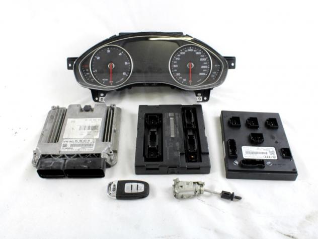04L906021HA KIT ACCENSIONE AVVIAMENTO AUDI A6 C7 SW 2.0 D 140KW AUT 5P (2017) RICAMBIO USATO CON CENTRALINA MOTORE, QUADRO STRUMENTI, BLOCCHETTO CON C - Foto 3