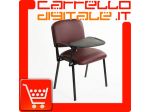 Sedie, Poltroncine Conferenza Ufficio con Scrittoio Ribaltina per le sale d &hellip;
