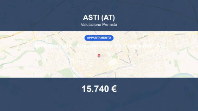 Immobile in asta di 45 m² in vendita a Asti