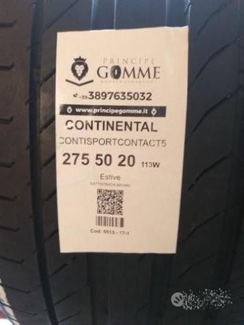 2 gomme 275 50 20 continental a5513 - Foto 2