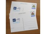 N° 2 CARTOLINE POSTALI SAN MARINO ANNO 1977 VARIETA' -