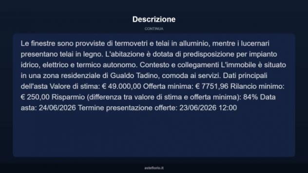 Immobile in asta di 105 m² in vendita a Gualdo Tadino - Foto 18