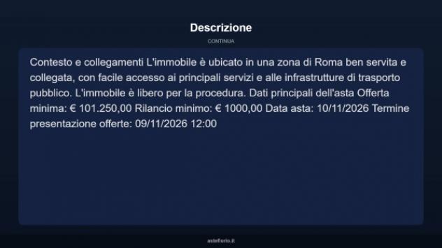 Immobile in asta di 41 m² in vendita a Roma - Foto 10