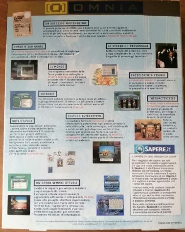 Enciclopedia OMNIA De Agostini Multimedia in 5 CD - Foto 6