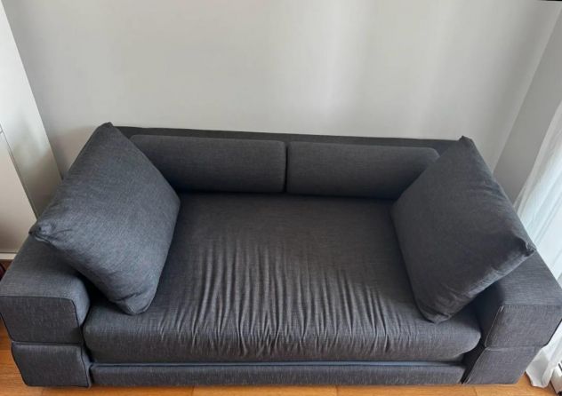 DIVANO LETTO MATRIMONIALE ESTRAIBILE E SFODERABILE - Foto 2