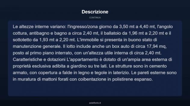 Immobile in asta di 199 m², box auto in vendita a Ponte San Pietro - Foto 13