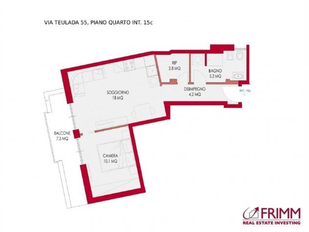 Appartamento 2 locali - Rif. 1303 - Foto 2