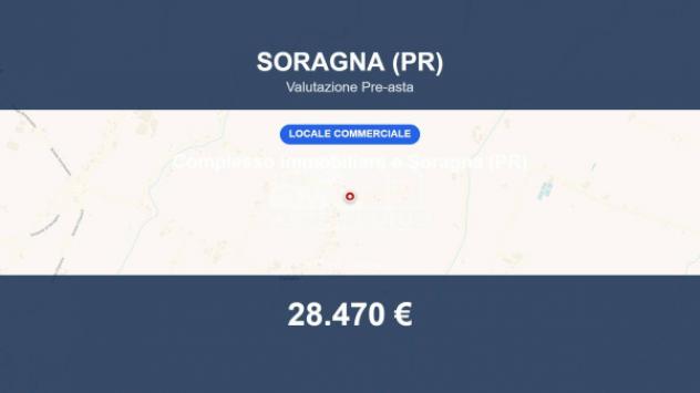 Immobile in asta di 832 m² in vendita a Soragna