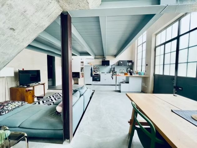 Loft di Design (104 mq) con Doppio bagno e soppalco - Tucidide M4