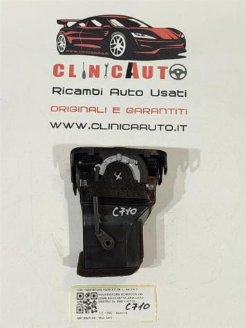BOCCHETTA ARIA CRUSCOTTO DX VOLKSWAGEN Scirocco Serie (137) 1Q0819704G 1Q0819710B CAV (0814) - Foto 4