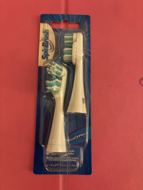 CONFEZIONE NUOVA SIGILLATA DA 2 TESTINE DI RICAMBIO PER SPAZZOLINI ELETTRICI”S - Foto 3