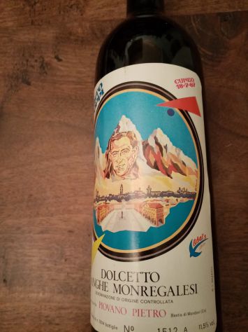 BOTTIGLIA DI VINO DOLCETTO - Foto 2