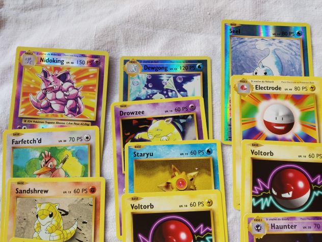 Carte gioco Pokemon holo, reverse, rare a scelta - Foto 4