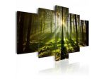 Quadro Con Folti Alberi Verdi 100x50 E 200x100 ARREDALACASA