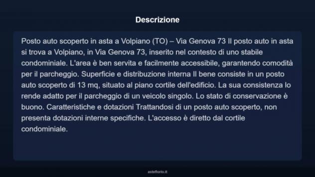 Immobile in asta di 13 m² in vendita a Volpiano - Foto 3