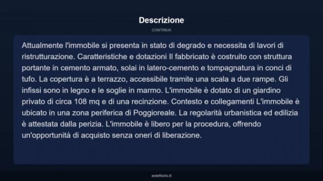 Immobile in asta di 83 m², box auto in vendita a Poggioreale - Foto 10