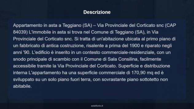 Immobile in asta di 170 m² con più di 5 locali in vendita a Teggiano - Foto 11